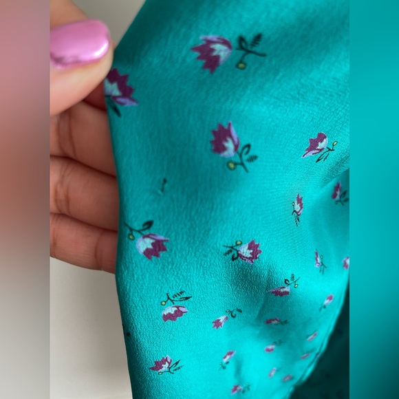 VINTAGE DIANE VON FURSTENBERG SILK DRESS - Picture 10 of 16